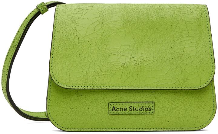 Photo: Acne Studios Green Platt Crossbody Bag