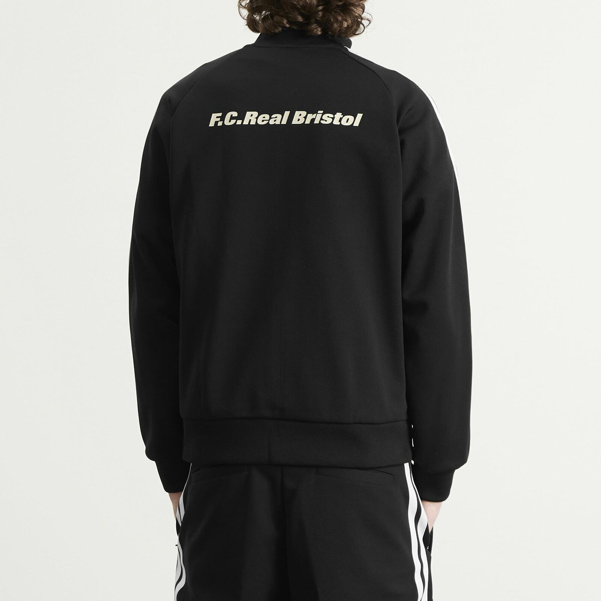 F.C. Real Bristol Men's Training Track Jacket in Black