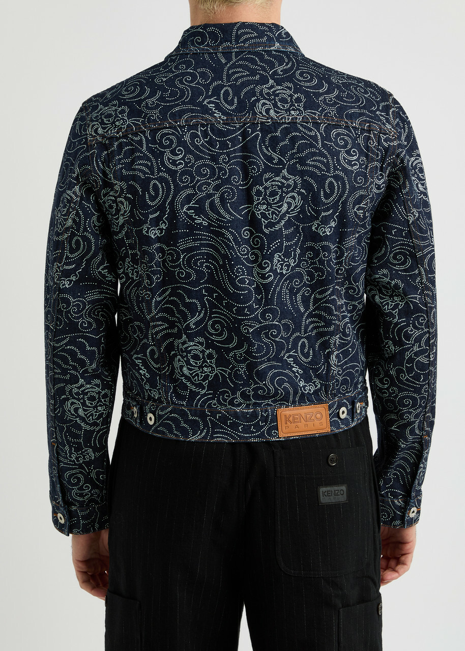 激レア KENZO Jungle Fur Collar Check JKT Found This Vintage Kenzo Jungle Blazer—Only One Other Seller