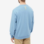 Billionaire Boys Club Men's Small Arch Logo Crew Sweat in Powder Blue