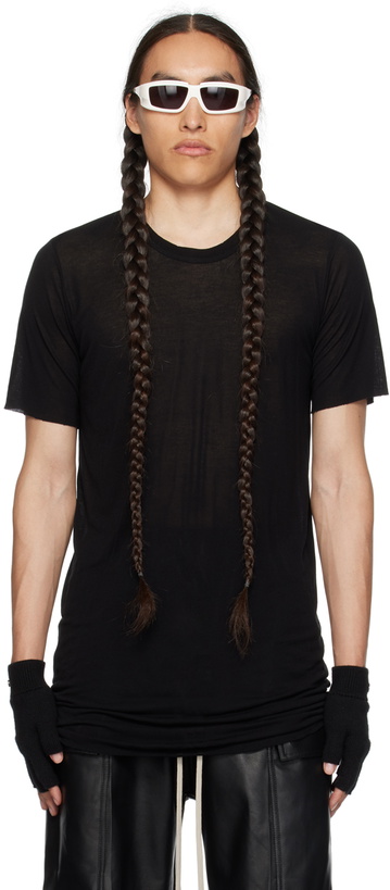 Photo: Rick Owens Black Basic T-Shirt