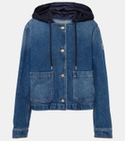 Moncler Lampusa cropped denim jacket