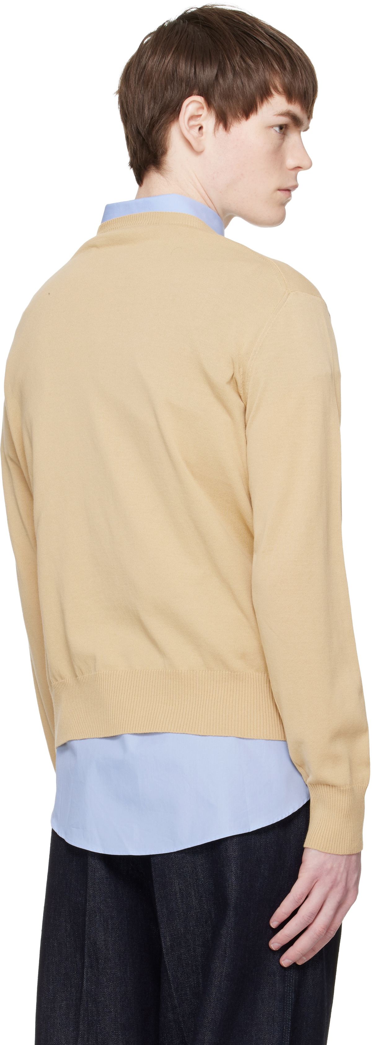 Vivienne Westwood Beige Alex Round Neck Sweater