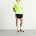 Nike Aeroswift Short Sleeve T-Shirt in Volt/Black