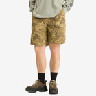 Brain Dead Men's Twill Climber Shorts in Leaf Camo