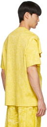 Feng Chen Wang Yellow Cotton T-Shirt