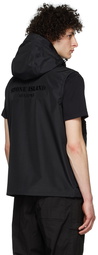 Stone Island Black Marina Vest