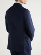 De Petrillo - Double-Breasted Wool Suit Jacket - Blue