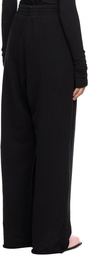 We11done Black Embroidered Lounge Pants