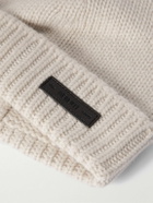 Berluti - Logo-Appliquéd Ribbed Cashmere Beanie