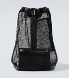 Tom Ford Leather-trimmed backpack