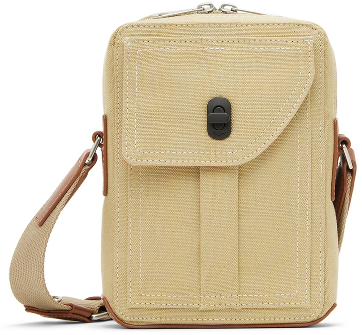 Photo: Paul Smith Beige Flight Messenger Bag