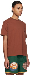 Bode Brown Pocket T-Shirt