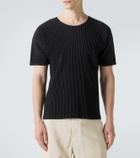 Homme Plissé Issey Miyake Basics pleated T-shirt