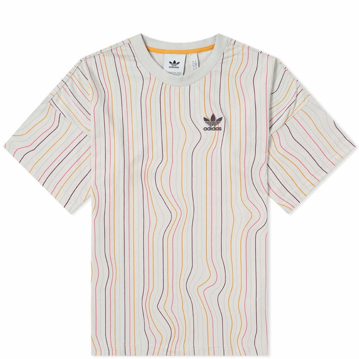 Photo: Adidas Warped Stripes Tee