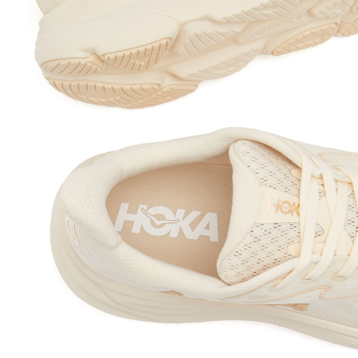 halucaページ Women's Clifton 10 Running Shoe - Vanilla/Birch - Regular (B