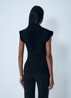 Kiko Kostadinov Quimby Knitted Polo Vest