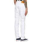 Rhude White 3Z Jeans