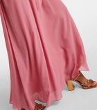 Max Mara Halterneck silk gown