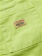 Stussy - Cotton-Canvas Overshirt - Green