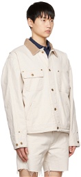 Polo Ralph Lauren SSENSE Exclusive Off-White The New Denim Project Edition Jacket
