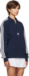 adidas Originals Navy Adicolor Striped Polo