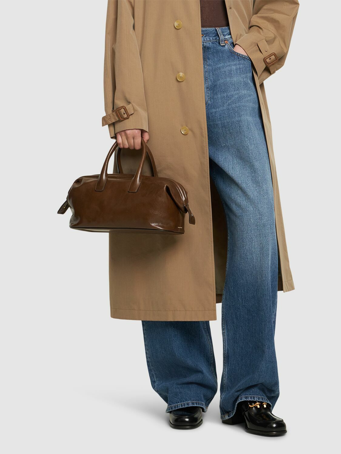 BALLY Small Belle Bauletto Leather Bag Bally