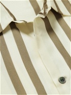 John Elliott - Striped Silk-Twill Shirt - Neutrals