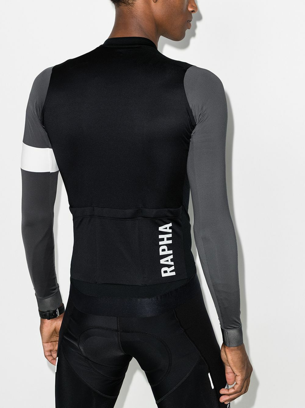 Rapha Black Pro Team Cycling Jersey Top