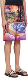Dolce & Gabbana Multicolor Jogging Shorts