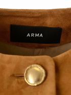 ARMA gaya Suede Jacket