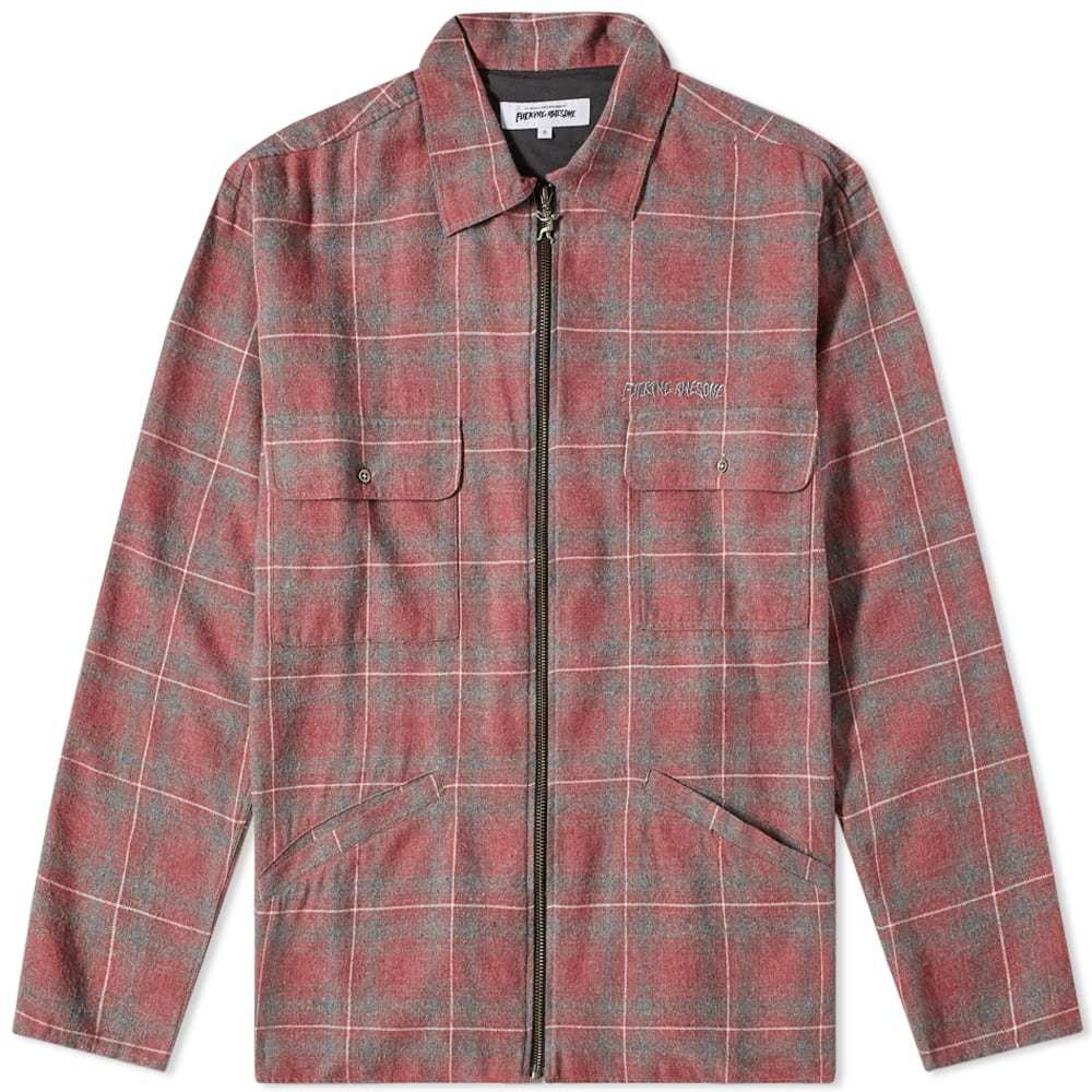 スペシャル限定品 fucking awsomReversible Flannel Jacket - alcreno.com