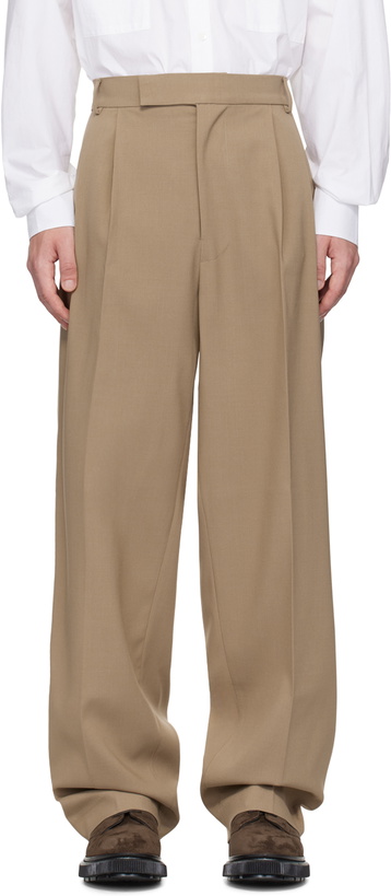 Photo: The Frankie Shop Beige Beo Trousers
