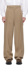 The Frankie Shop Beige Beo Trousers