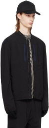 PS by Paul Smith Black Zip Bomber Jacket