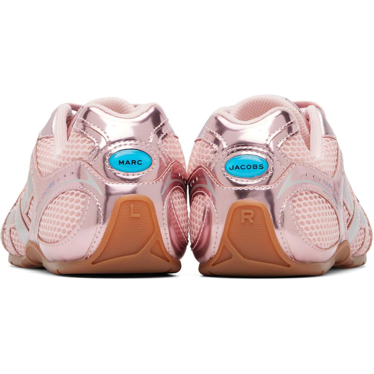 Marc Jacobs Pink 'The Metallic 72 Spring' Sneakers