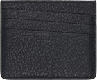 Maison Margiela Black Four Stitches Card Holder