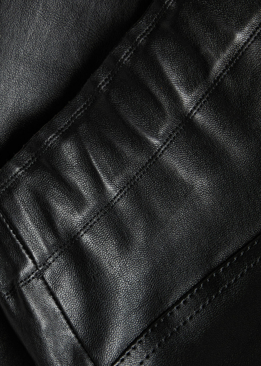 Stouls JP Twenty Stretch-leather Trousers Black