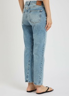 Toteme Twisted-seam Straight-leg Jeans Light Blue