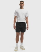 Portuguese Flannel Cupro Shorts Black Mens Casual Short