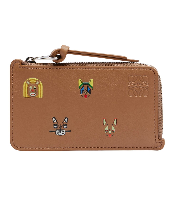 Photo: Loewe x Louis Wain Cats leather card holder