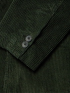 Mr P. - Unstructured Cotton-Corduroy Blazer - Green