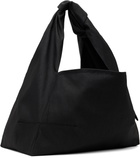 Omar Afridi Gray Coated Denim Knotted Lidia Tote