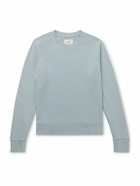 Folk - Cotton-Blend Jersey Sweatshirt - Blue