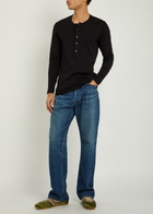 Blue Blue Relaxed Wide-leg Jeans