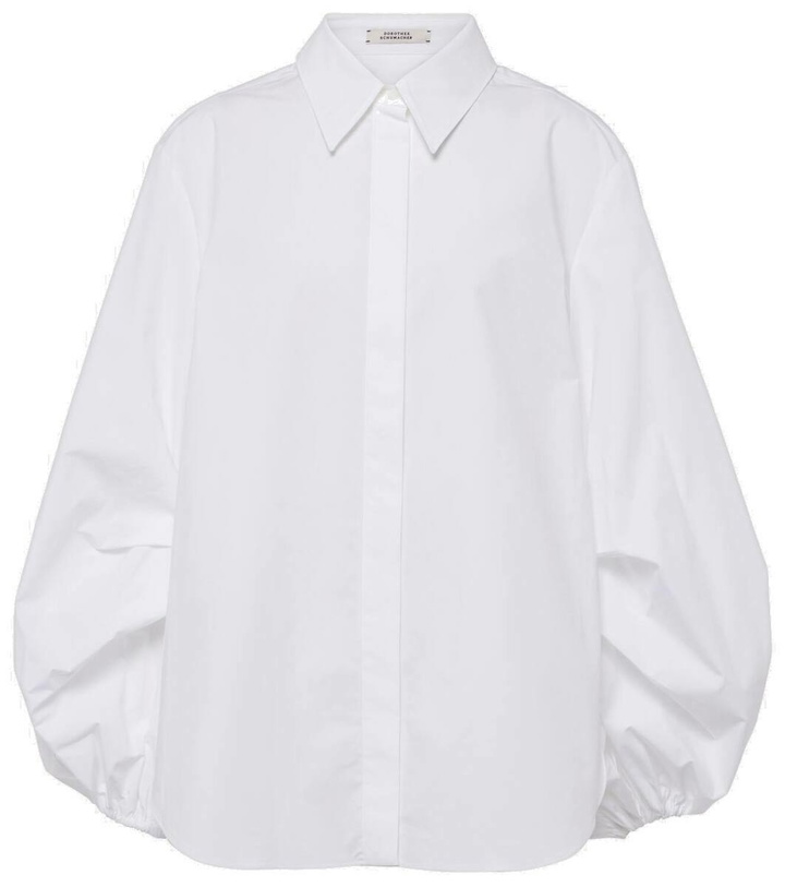 Photo: Dorothee Schumacher Poplin Power cotton-blend shirt