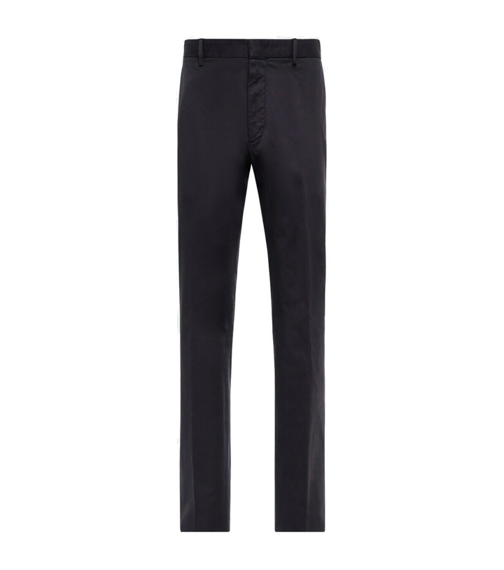 Photo: Zegna - Cotton-blend straight pants