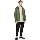 John Elliott Green Flash 2 Fullzip Hoodie