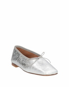 Mansur Gavriel Square Toe Ballerina Womens Ballet flats in Silver