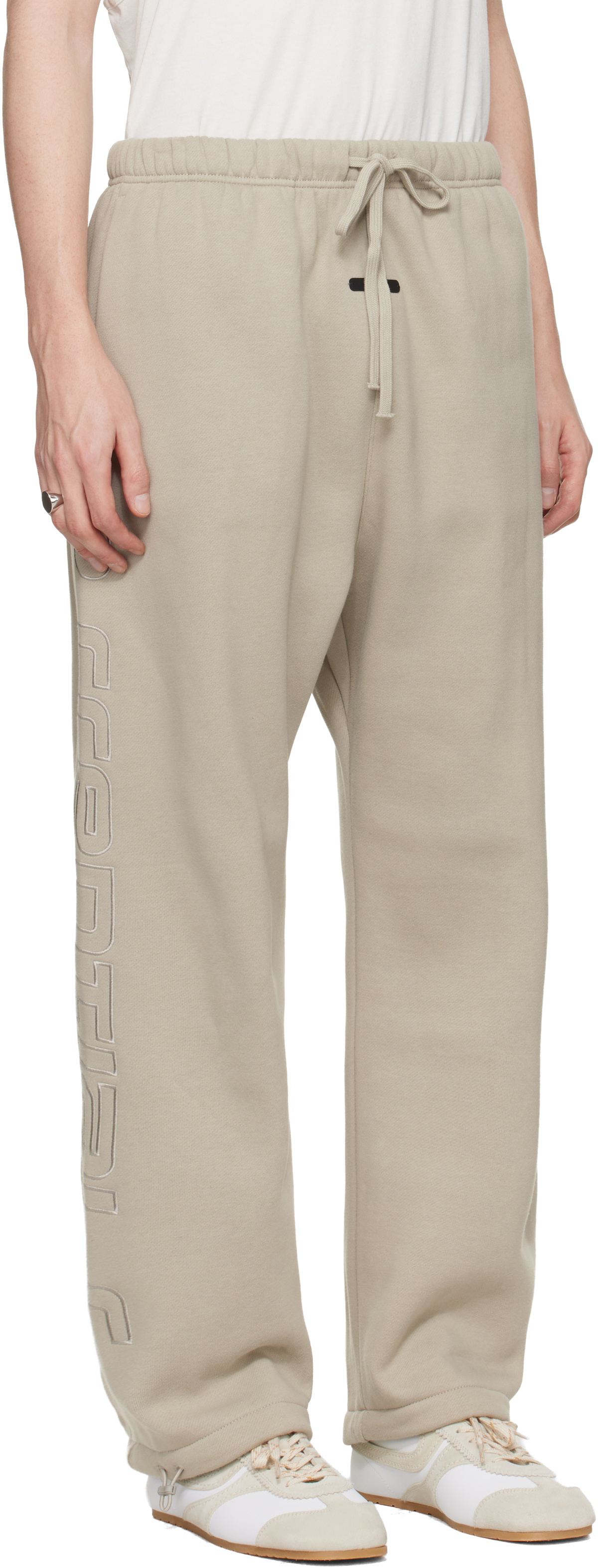 Fear of God ESSENTIALS Gray Active Trace Relaxed Sweatpants